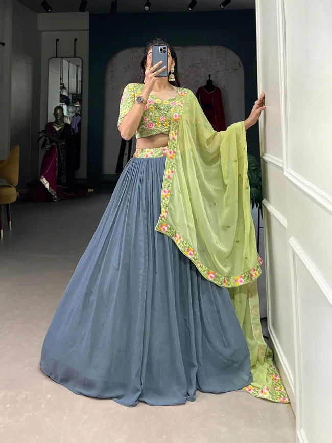 Lekha LN 1402 Designer Georgette Lehenga Choli Collection