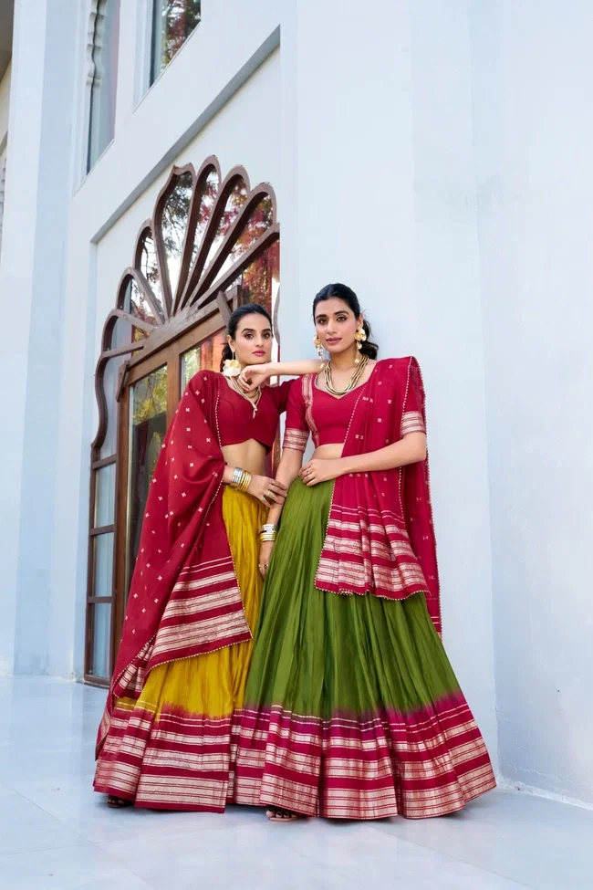 Lekha LN Mitali Pure Chanderi Wedding Lehenga Choli Collection