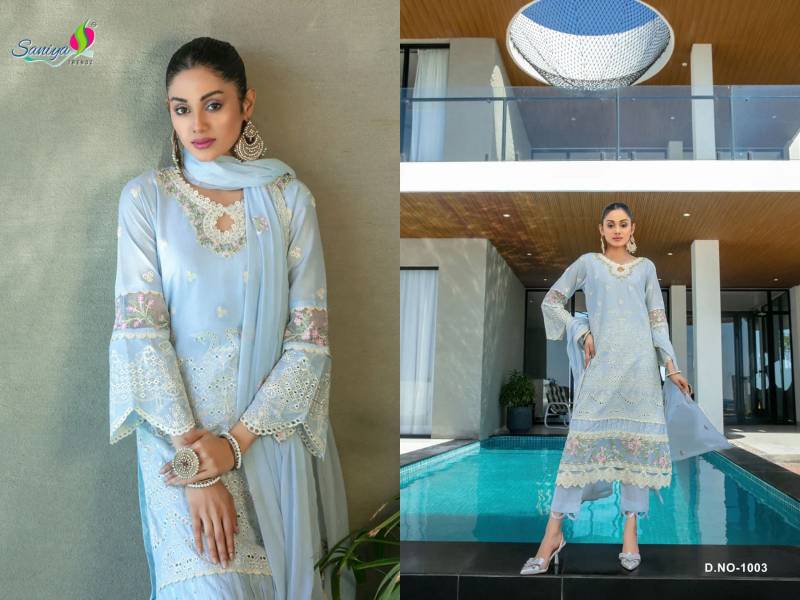 Saniya Tawakkal Nx Vol 1 Rayon Cotton Pakistani Salwar Suit Collection