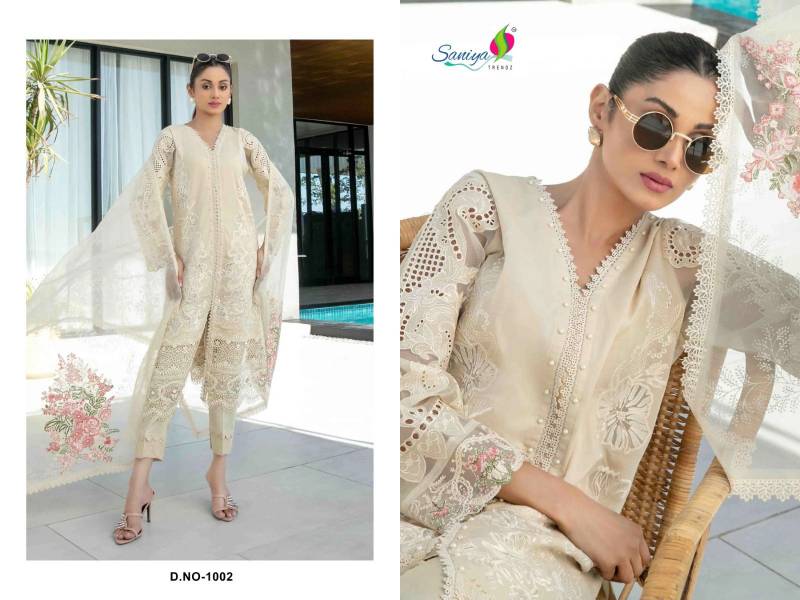 Saniya Tawakkal Nx Vol 1 Rayon Cotton Pakistani Salwar Suit Collection