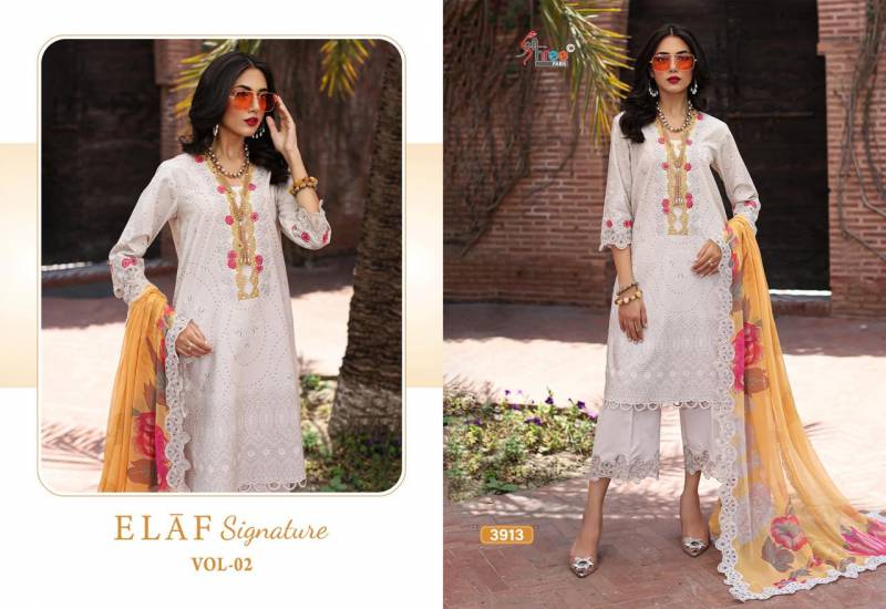 Shree Elaf Signature Vol 2 Cotton Dupatta Pakistani Salwar Kameez