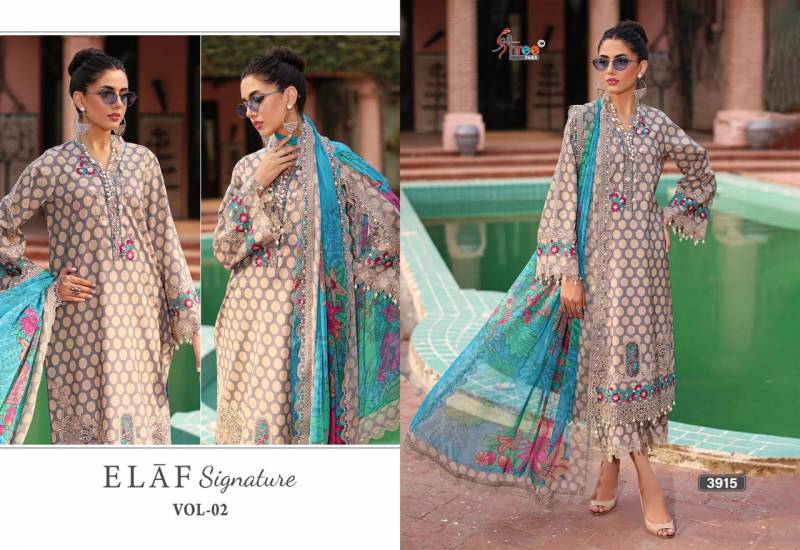 Shree Elaf Signature Vol 2 Cotton Dupatta Pakistani Salwar Kameez