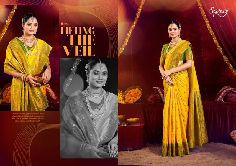 Saroj Dreams Silk Vol 1 Traditional Wear Fancy Silk Saree Collection