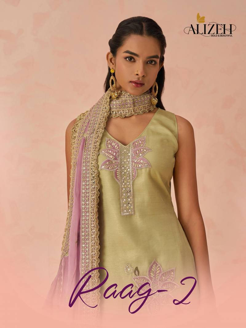 Alizeh Raag 2 Fancy Crush Designer Salwar Suit Collection