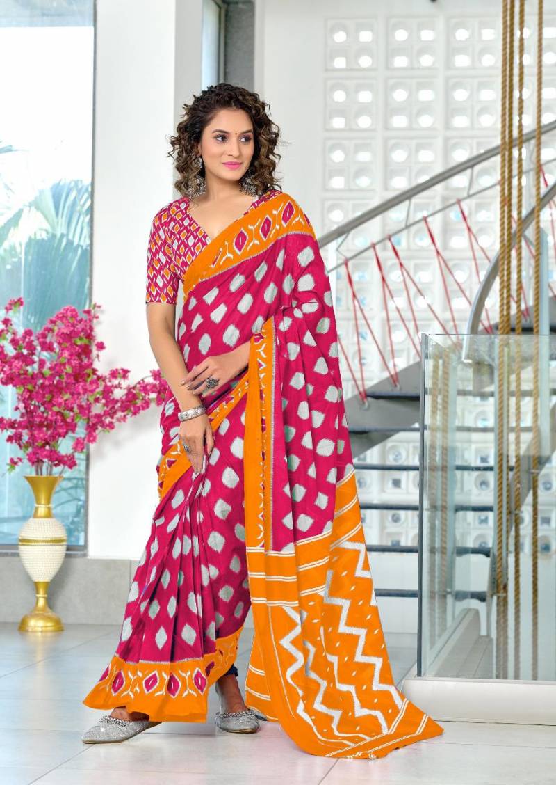Df Darbari Cotton Printed Fancy Festive Wear Saree Collection