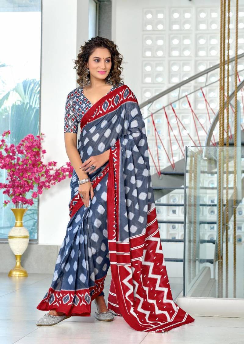 Df Darbari Cotton Printed Fancy Festive Wear Saree Collection