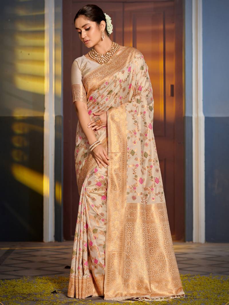 Ast Swarnika Traditional Wear Stylish Banarasi Silk Saree Collection