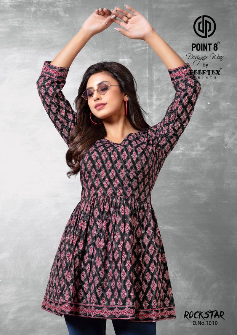 Deeptex Rockstar Vol 1 Casual Wear Cotton Printed Tunic Collection