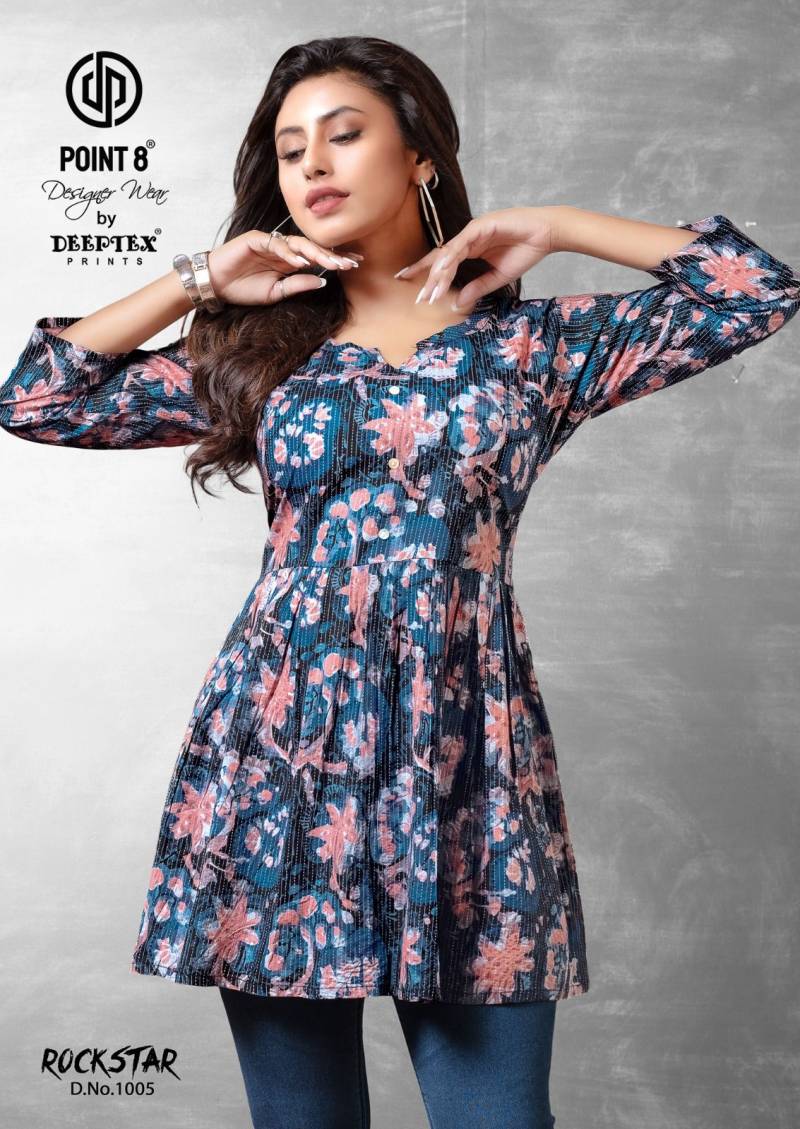 Deeptex Rockstar Vol 1 Casual Wear Cotton Printed Tunic Collection