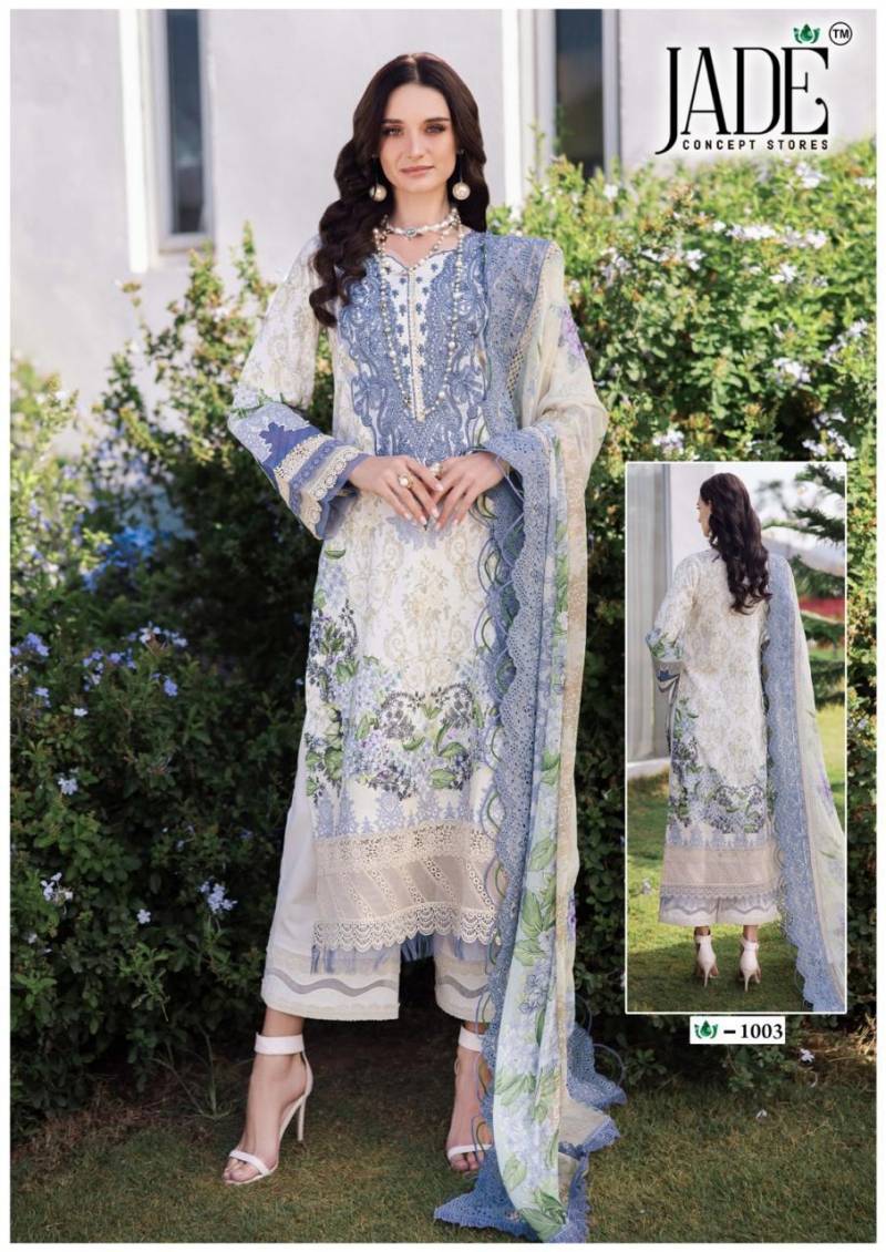 Jade Crimson Exclusive Lawn Vol 10 Dress Material Collection