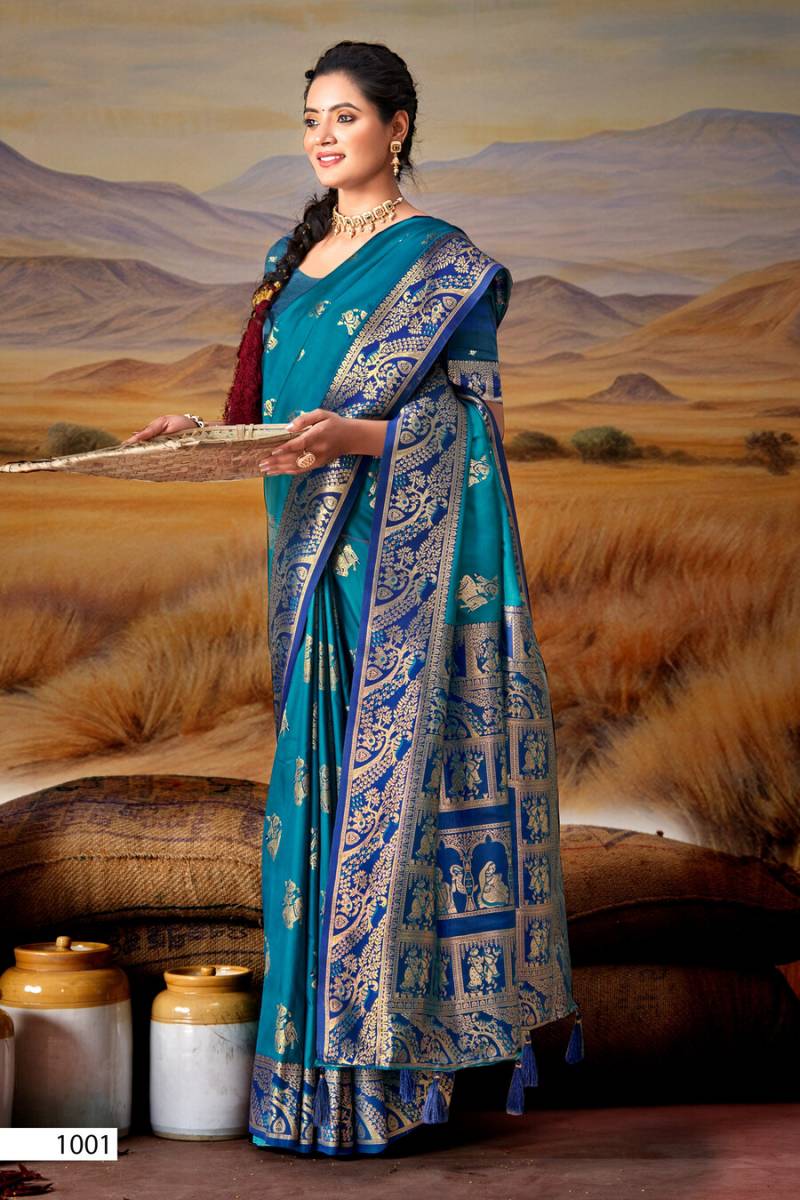 Saroj Mitali Silk Vol 4 Traditional Wear Fancy Silk Saree Collection