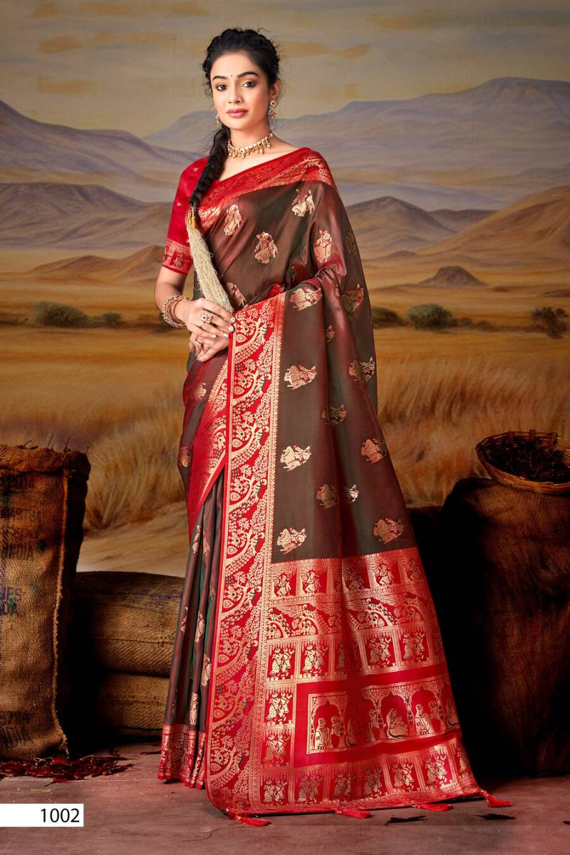 Saroj Mitali Silk Vol 4 Traditional Wear Fancy Silk Saree Collection
