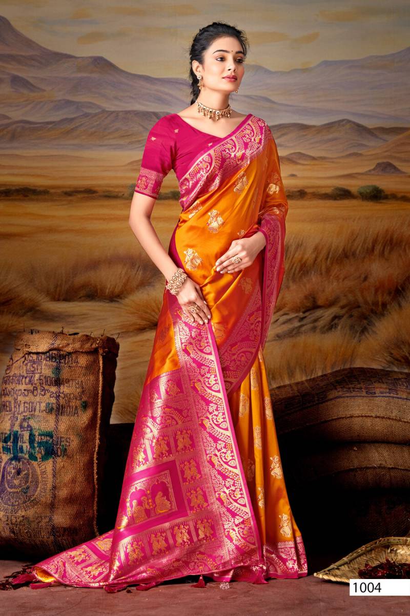 Saroj Mitali Silk Vol 4 Traditional Wear Fancy Silk Saree Collection