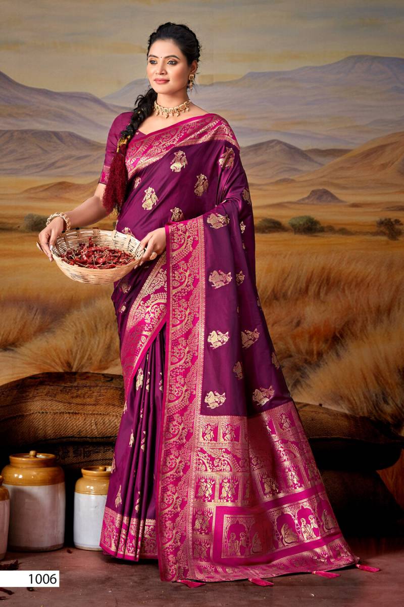 Saroj Mitali Silk Vol 4 Traditional Wear Fancy Silk Saree Collection