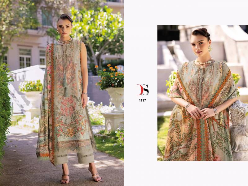 Deepsy Jade Urban 25 Vol 2 Chiffon Dupatta Pakistani Suit Collection