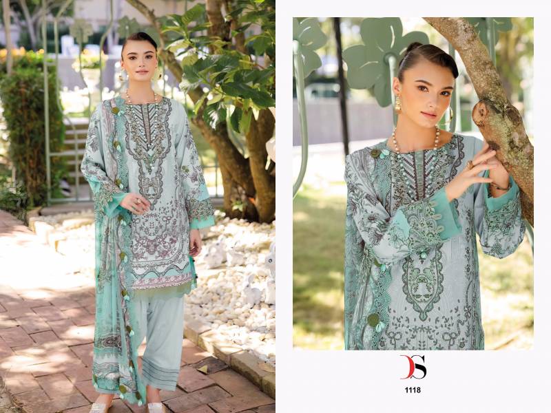 Deepsy Jade Urban 25 Vol 2 Chiffon Dupatta Pakistani Suit Collection
