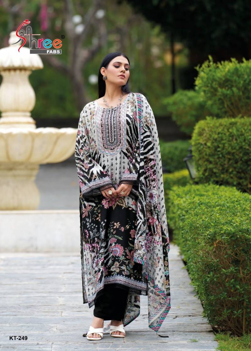 Shree Kt 249 Viscose Maslin Digital Printed Salwar Suits