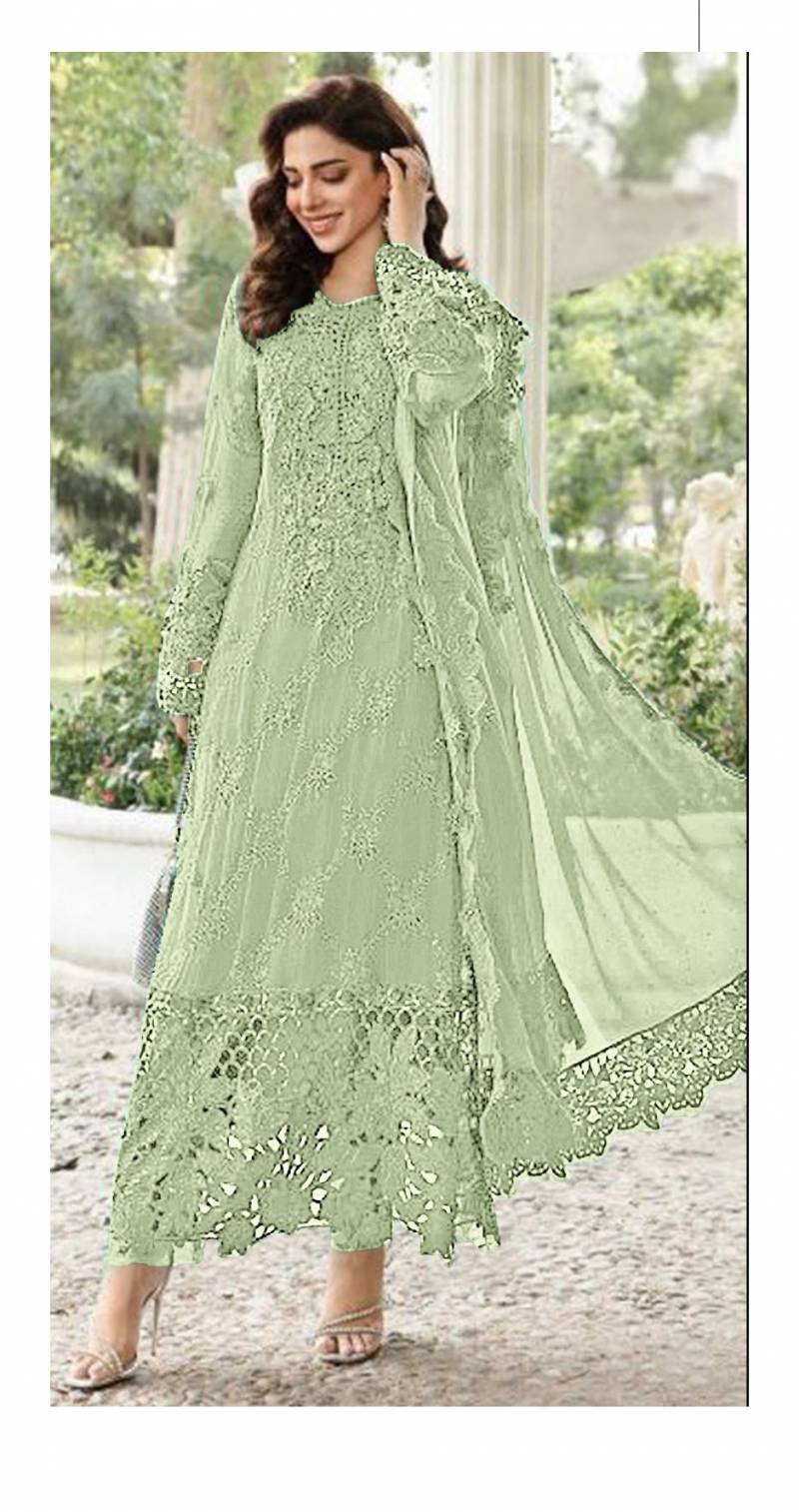 Bilqis B 143 E To H Georgette Pakistani Salwar Kameez Collection