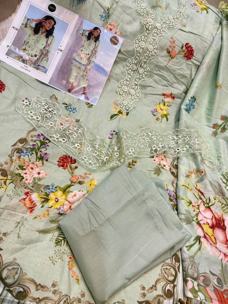 Mehboob Tex 1653 A And B Chiffon Dupatta Pakistani Salwar Suits