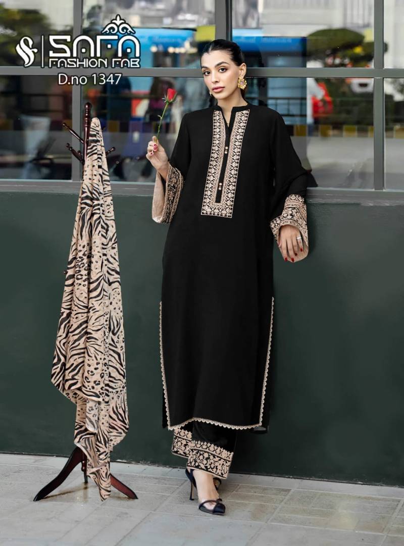 Safa Fashion Fab 1347 Tunic Pakistani Ready Made Suit
