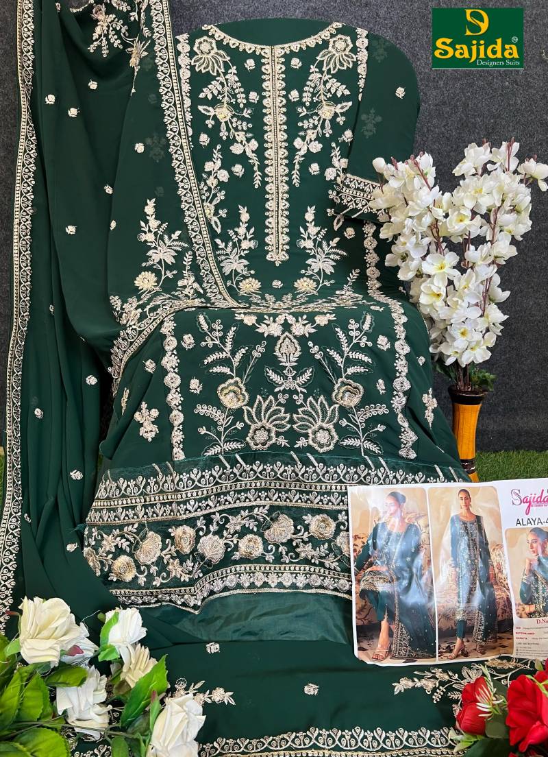 Sajida 1035 Georgette Pakistani Salwar Kameez Collection