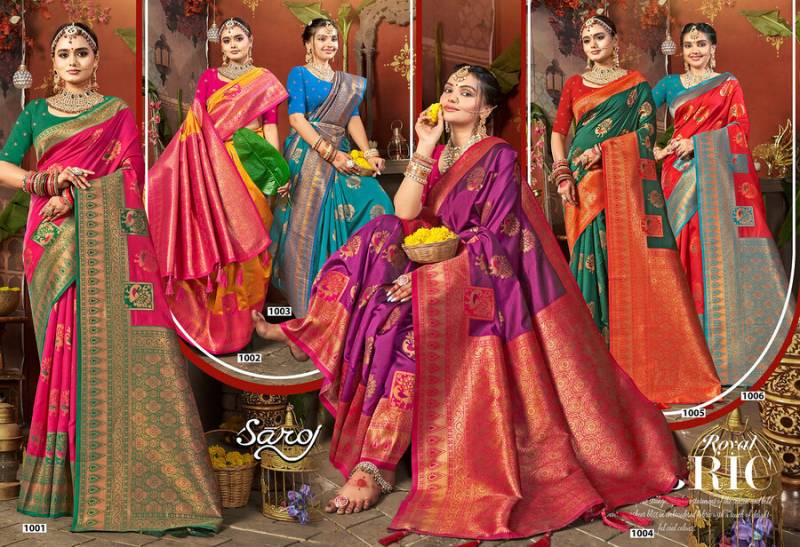 Saroj Peheli Pasand Silk Vol 2 Fancy Silk Saree Collection
