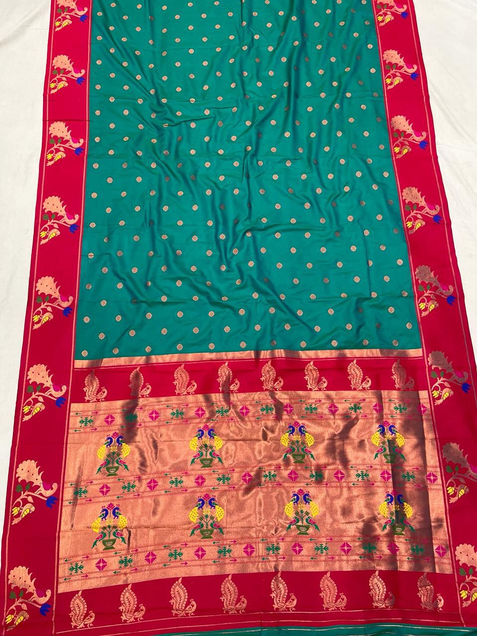Lekha MN Paithani Soft Pethani Silk Zari Weaving Saree Collection