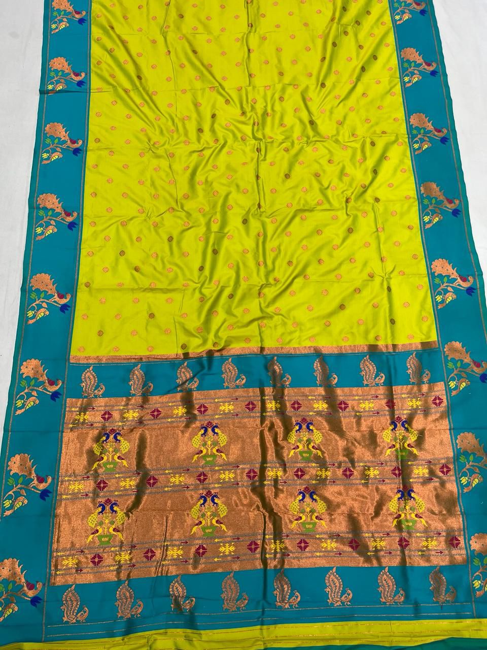 Lekha MN Paithani Soft Pethani Silk Zari Weaving Saree Collection