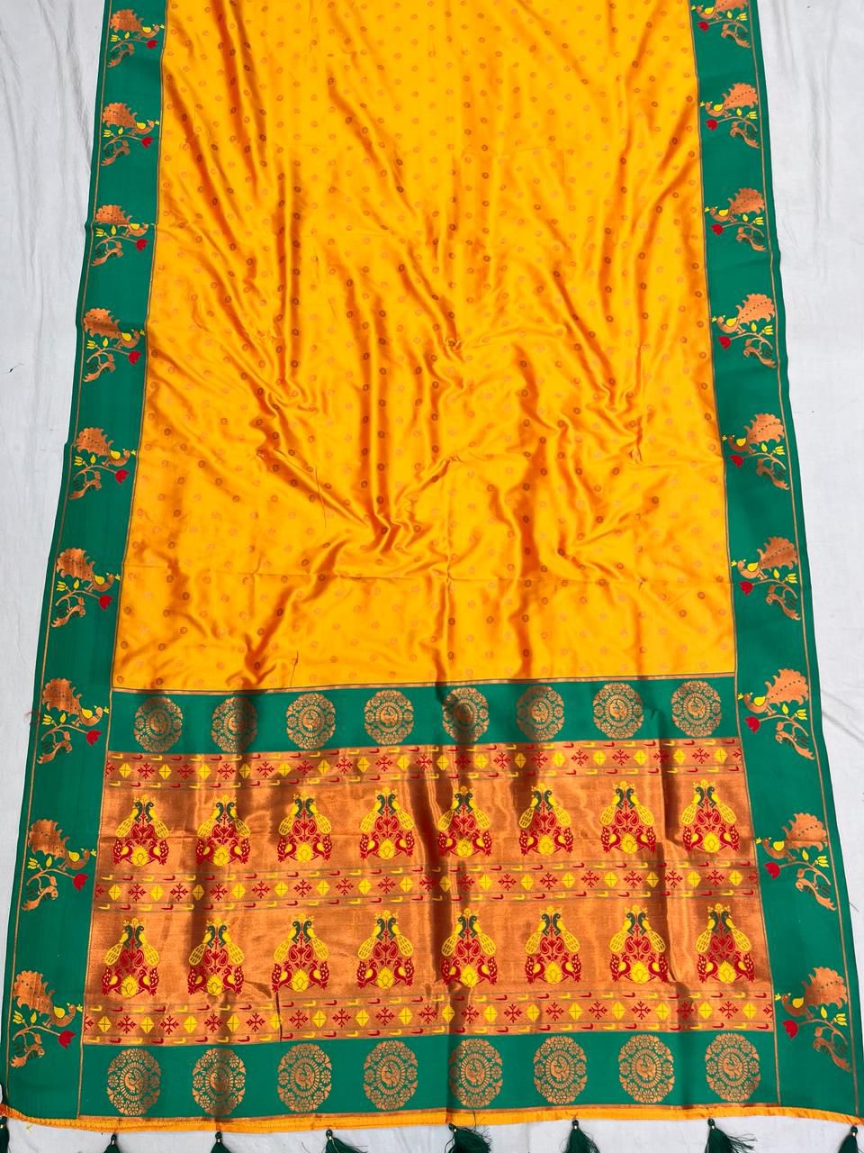 Lekha MN Paithani Soft Pethani Silk Zari Weaving Saree Collection