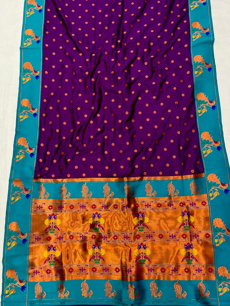 Lekha MN Paithani Soft Pethani Silk Zari Weaving Saree Collection