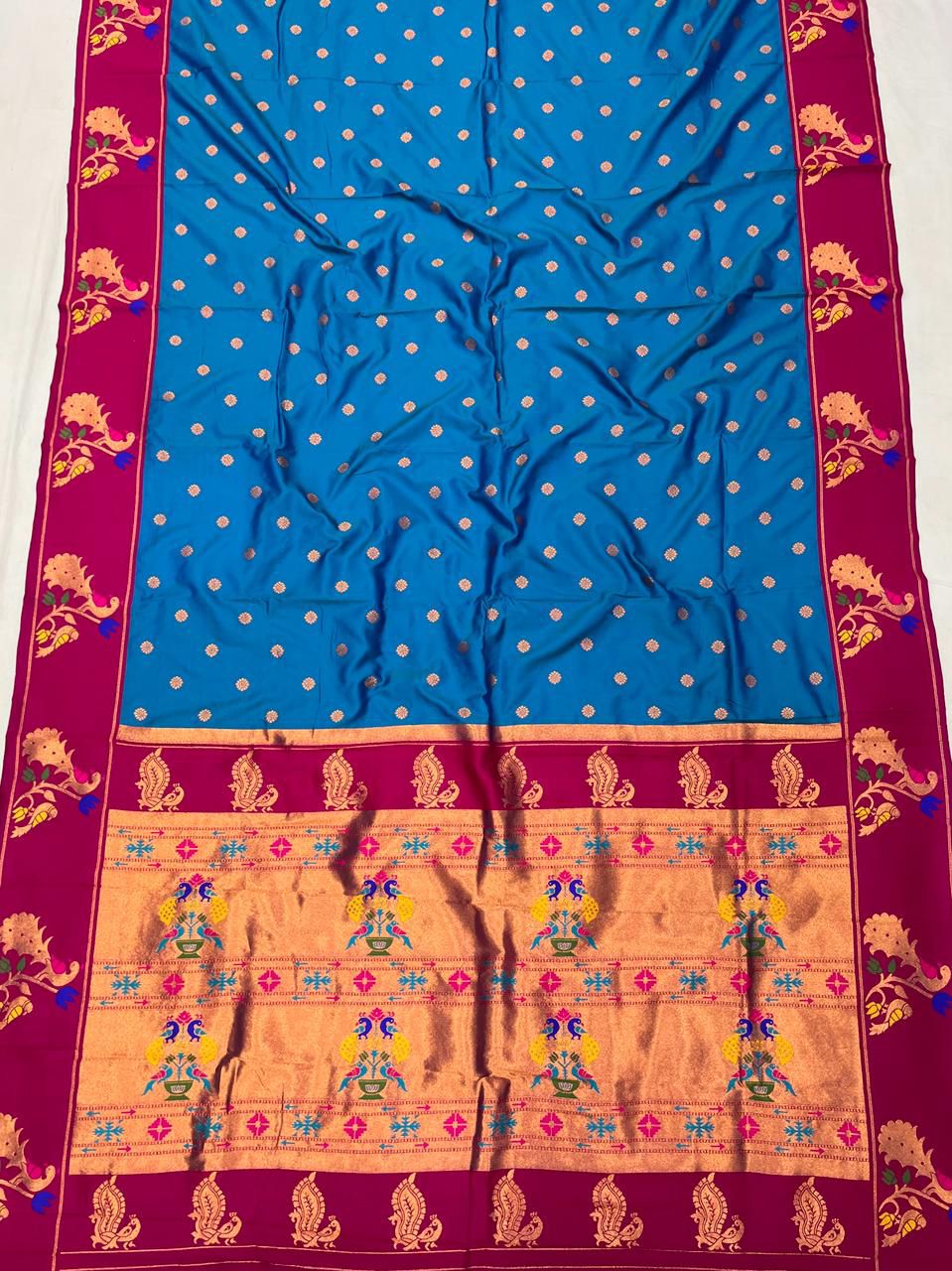 Lekha MN Paithani Soft Pethani Silk Zari Weaving Saree Collection