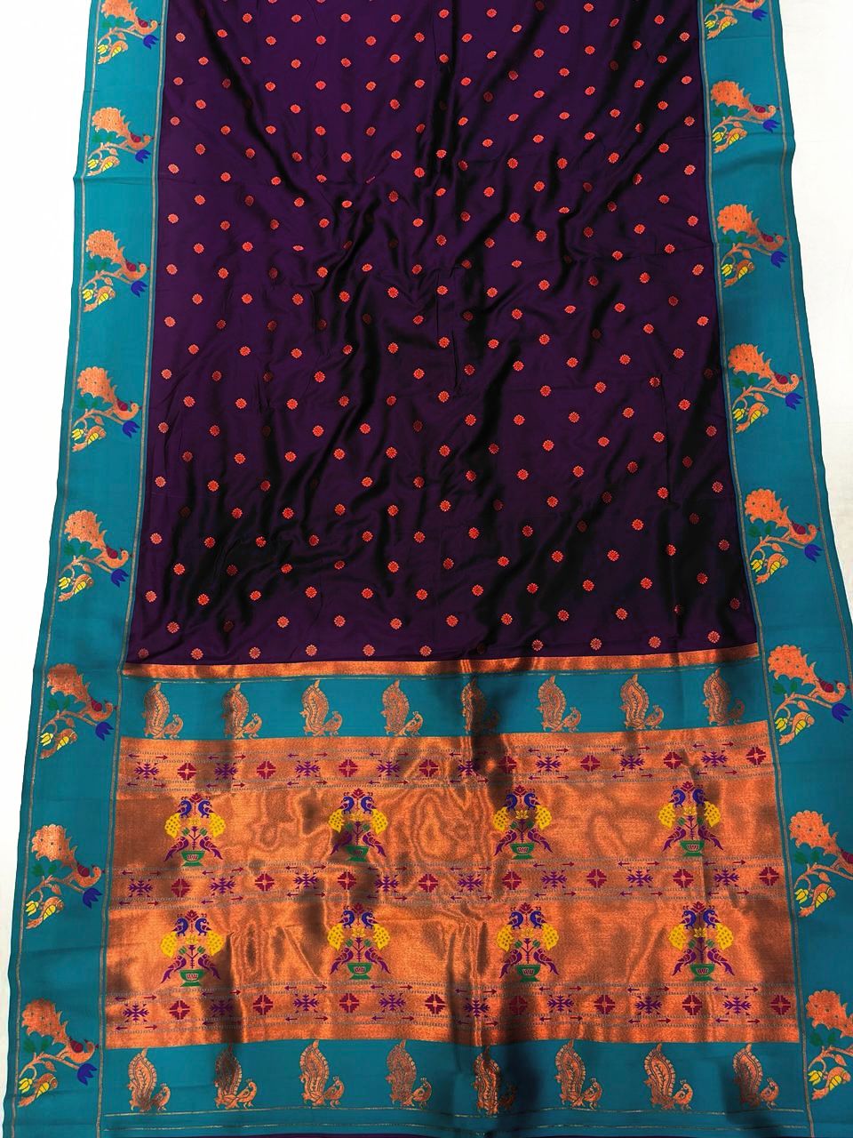 Lekha MN Paithani Soft Pethani Silk Zari Weaving Saree Collection