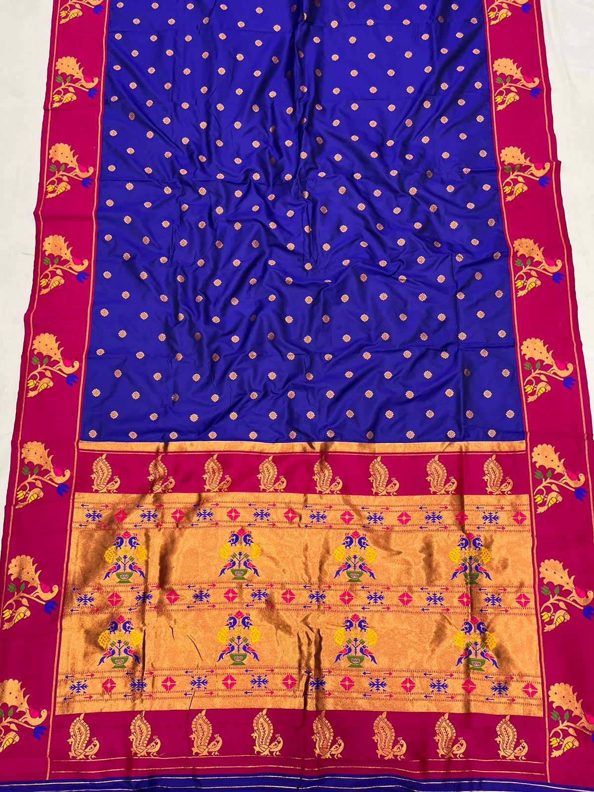Lekha MN Paithani Soft Pethani Silk Zari Weaving Saree Collection