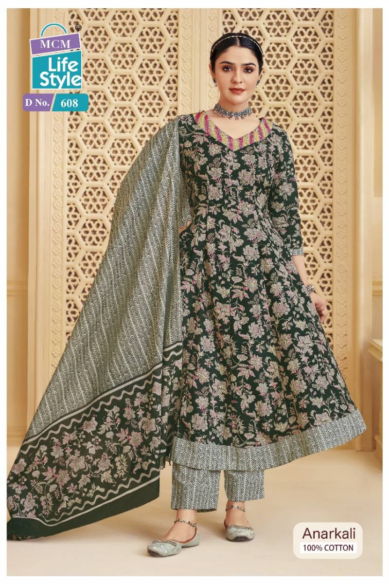 Mcm Anarkali Vol 6 Cotton Readymade Suit Collection