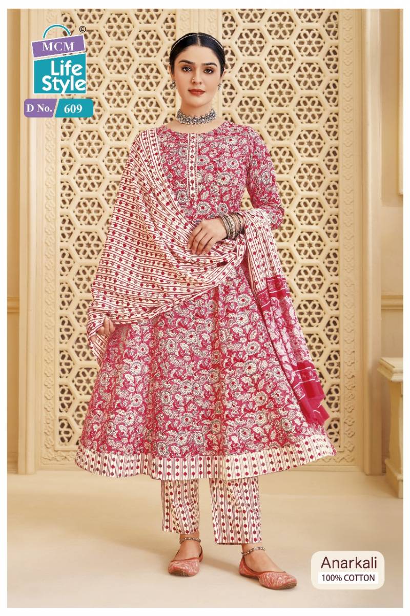 Mcm Anarkali Vol 6 Cotton Readymade Suit Collection