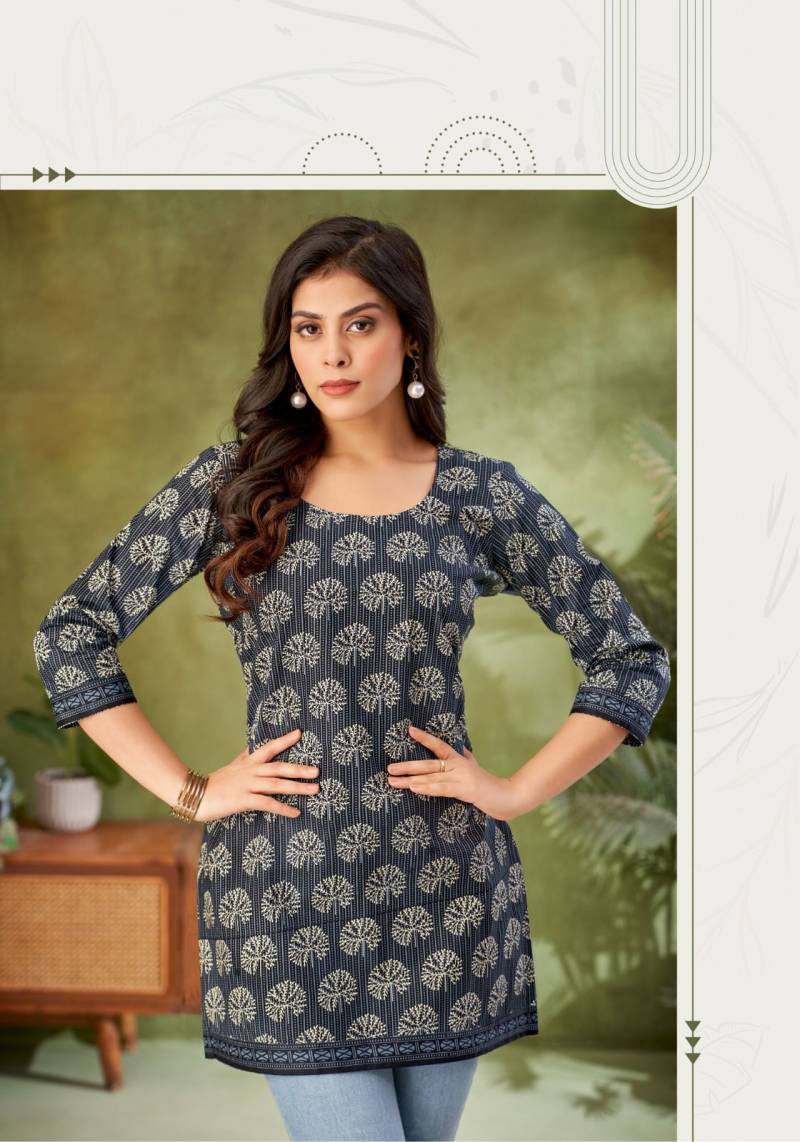 Miss World Khushi Vol 2 Cotton Short Tops Collection