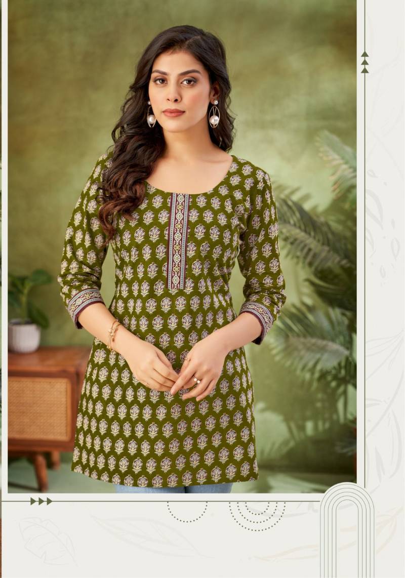 Miss World Khushi Vol 2 Cotton Short Tops Collection