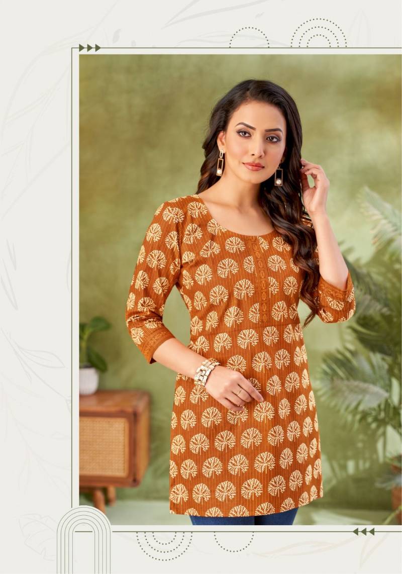 Miss World Khushi Vol 2 Cotton Short Tops Collection