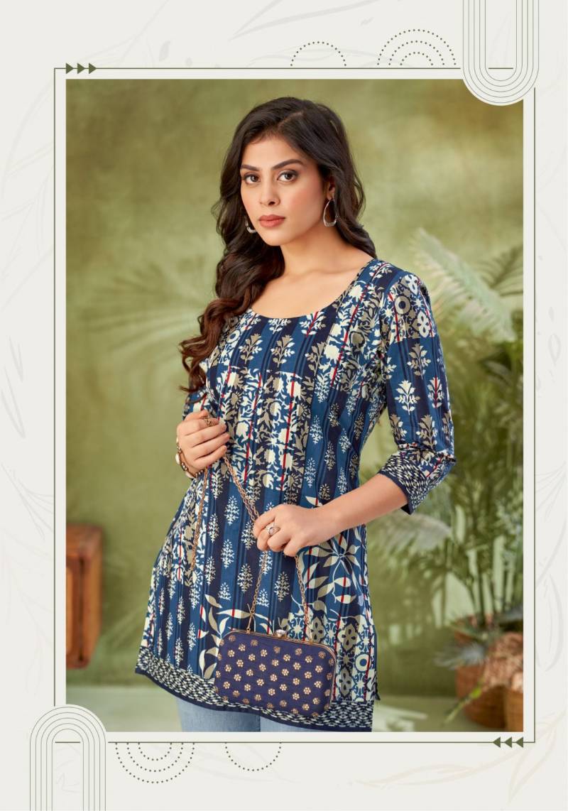 Miss World Khushi Vol 2 Cotton Short Tops Collection