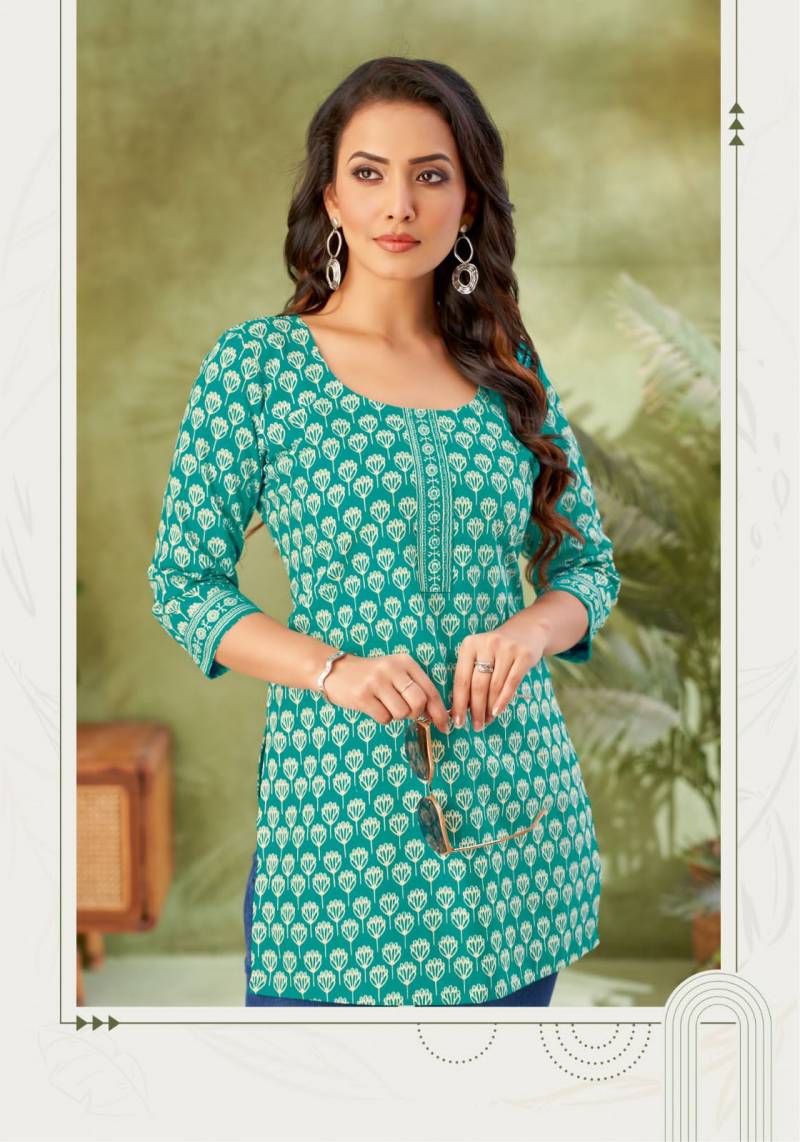 Miss World Khushi Vol 2 Cotton Short Tops Collection