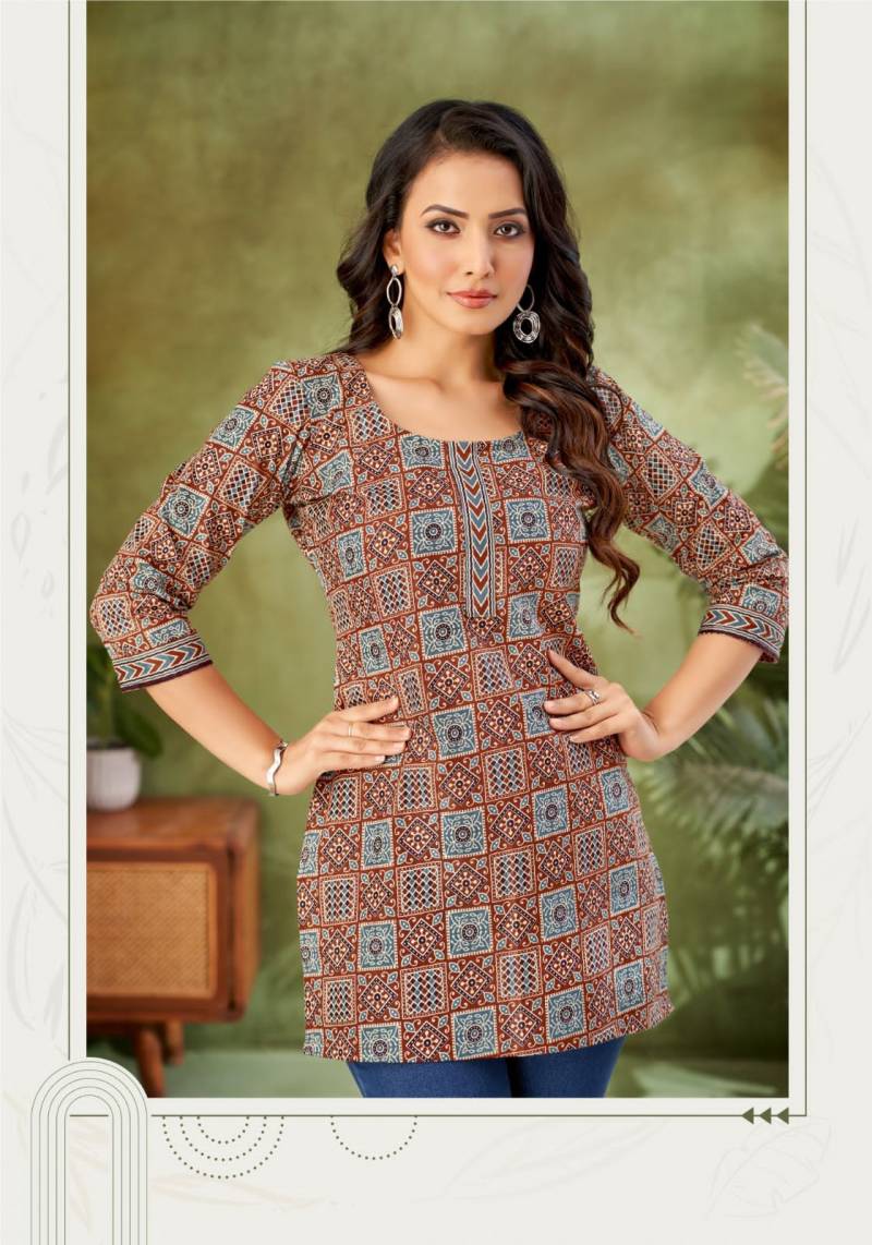 Miss World Khushi Vol 2 Cotton Short Tops Collection