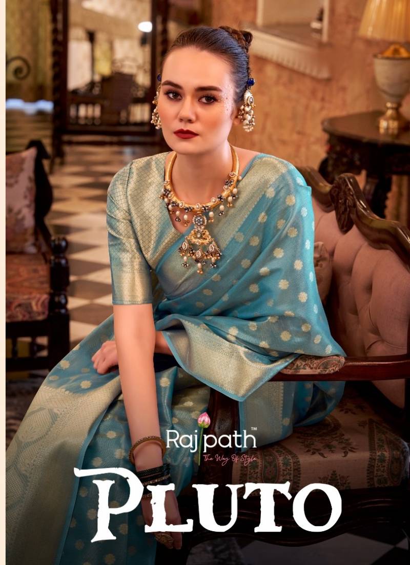 Rajpath Pluto Tissue Silk Designer Saree Collection