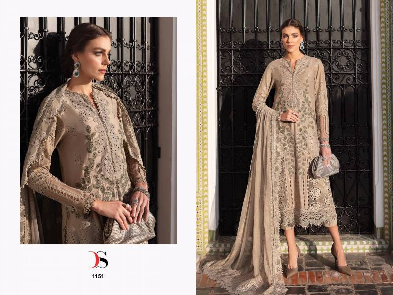 Deepsy Maria B Premium Embroidered 25 Cotton Dupatta Pakistani Suit