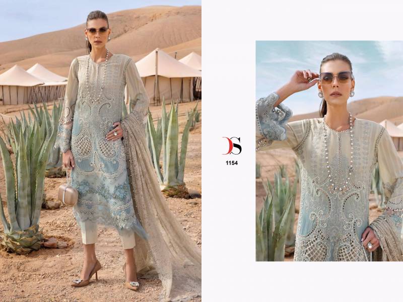 Deepsy Maria B Premium Embroidered 25 Cotton Dupatta Pakistani Suit