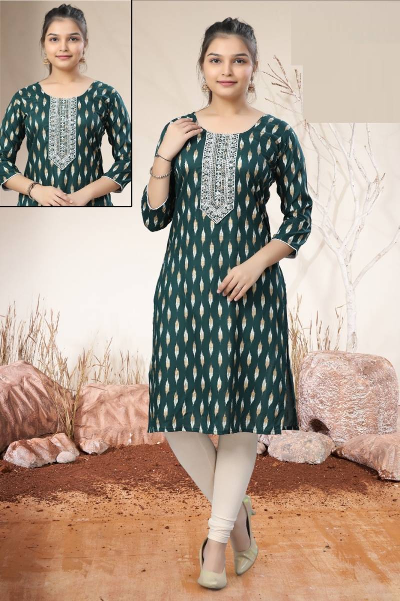 Basic Print Kurti Vol 2 Rayon Printed Kurti Collection