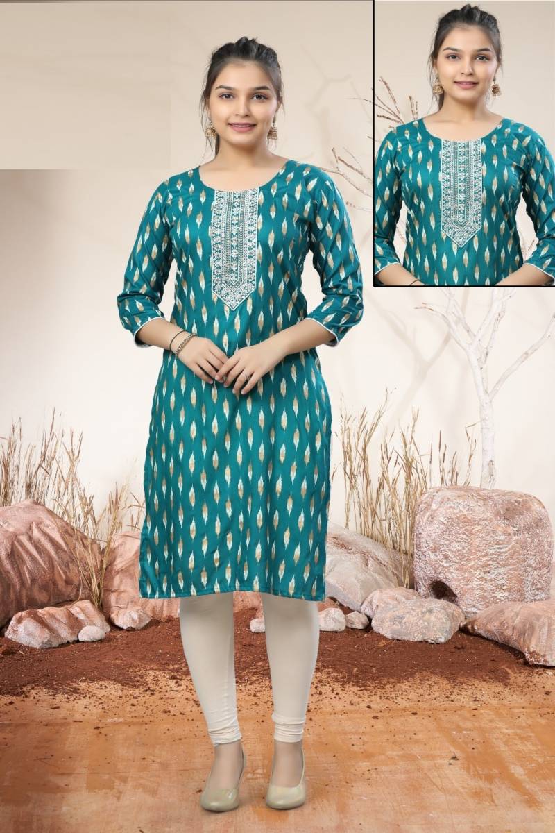 Basic Print Kurti Vol 2 Rayon Printed Kurti Collection