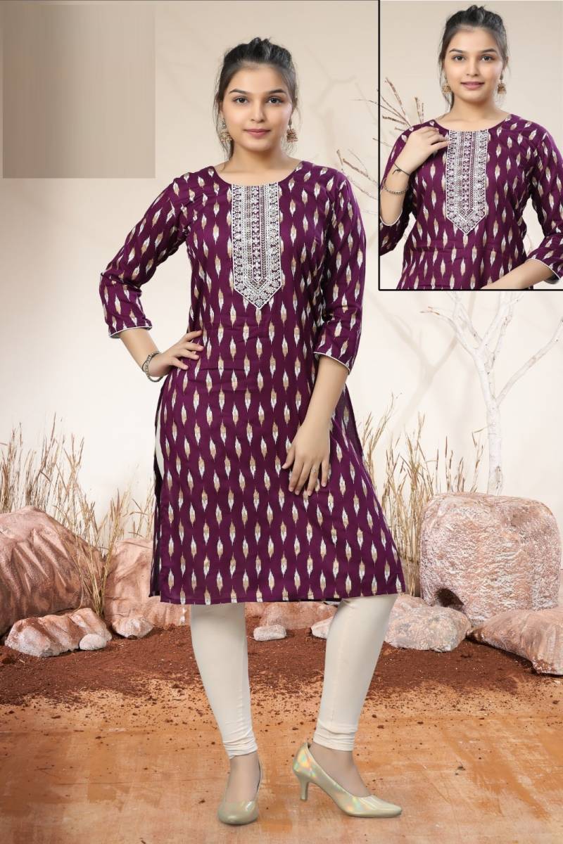 Basic Print Kurti Vol 2 Rayon Printed Kurti Collection
