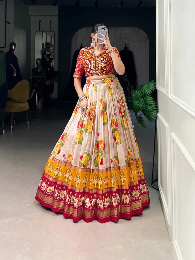 Lekha NK 1741 Designer Tussar Silk Lehenga Collection