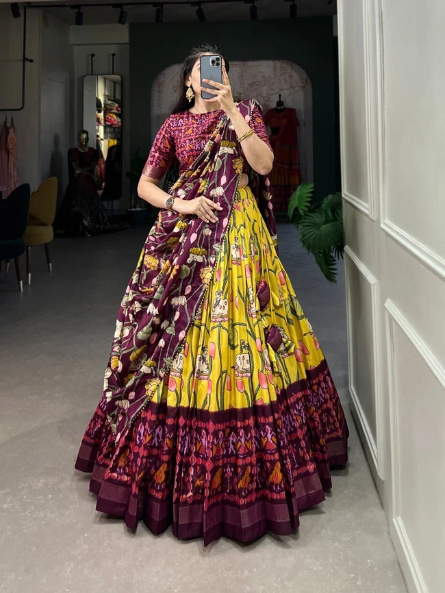 Lekha LN 1214 Designer Tussar Silk Lehenga Choli Collection