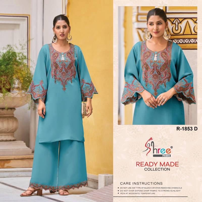 Shree R 1853 Ready Made Pakistani Salwar Kameez Collection